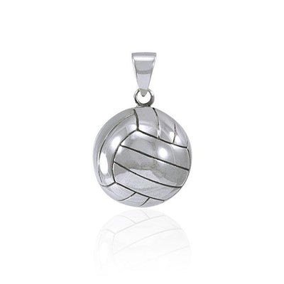 Volleyball Silver Pendant TPD4470