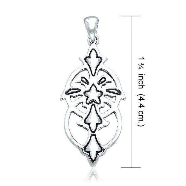 Protector of Sion Silver Celtic Pendant TPD448