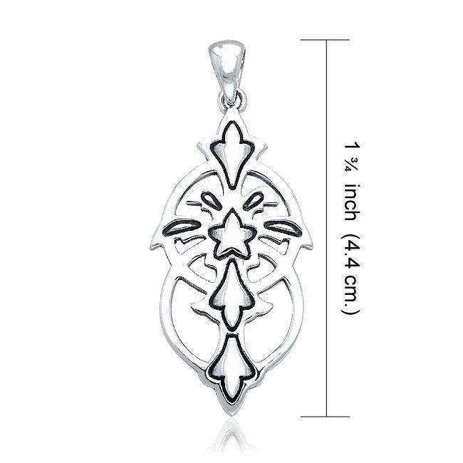 Protector of Sion Silver Celtic Pendant TPD448 Pendant
