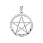 Banish Pentagram Silver Pendant TPD4505