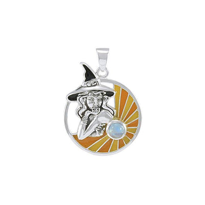 Bewitched in Salem ~ Sterling Silver Pendant Jewelry TPD4562