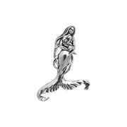 Seer's Child Mermaid Silver Pendant TPD459