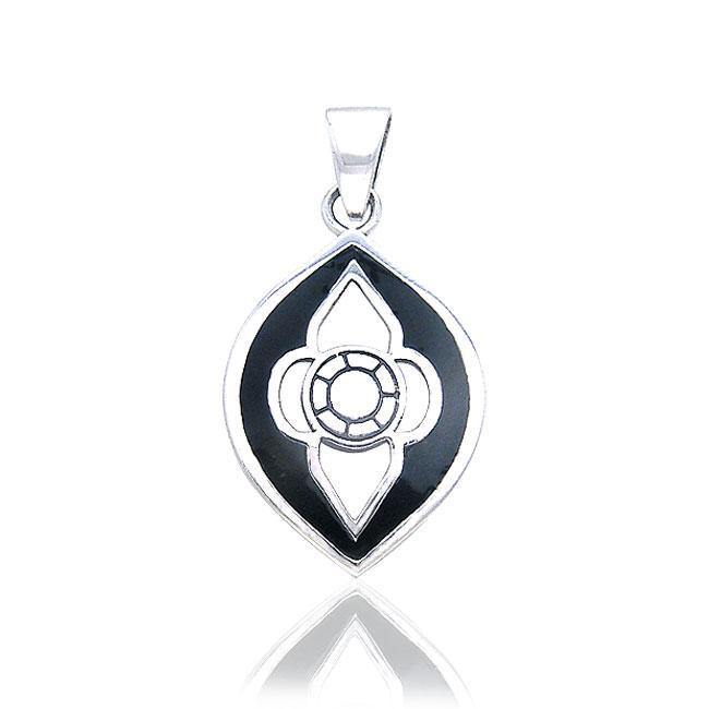 The Lady's Window Silver Celtic Pendant TPD468