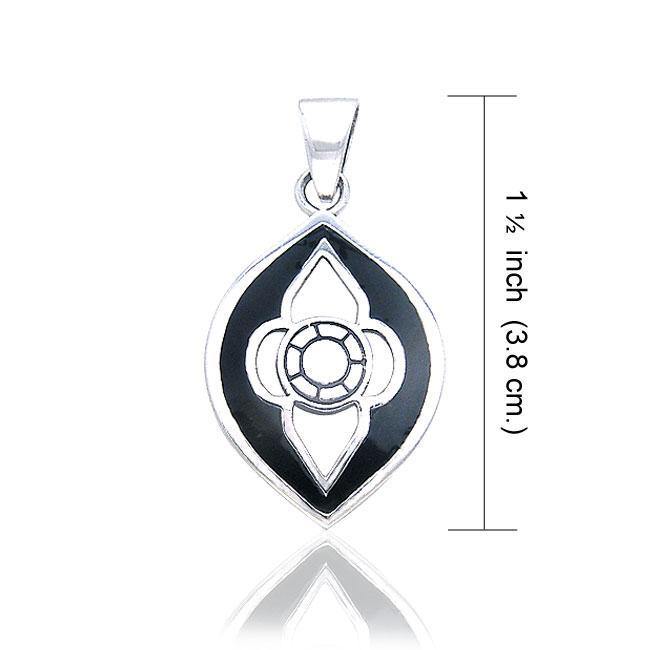 The Lady's Window Silver Celtic Pendant TPD468