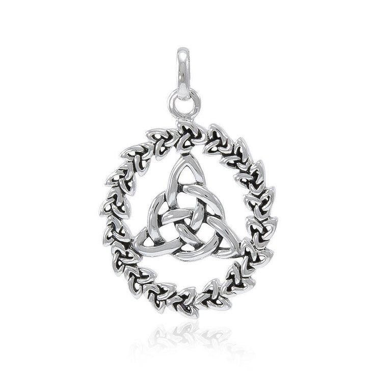 Celtic Triquetra Knotwork Pendant TPD4684