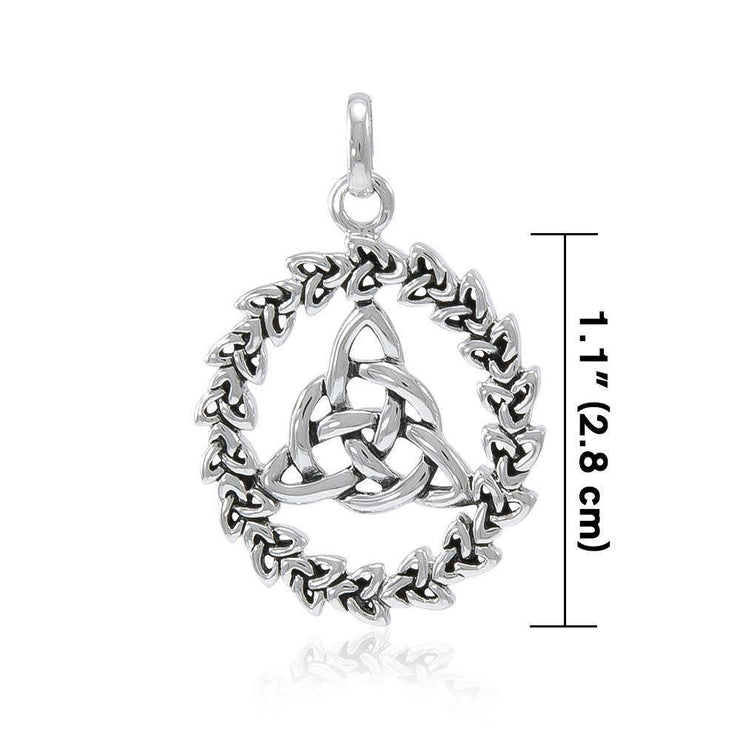 Celtic Triquetra Knotwork Pendant TPD4684