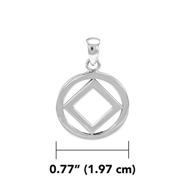NA Symbol Silver Pendant TPD4704