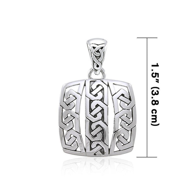 Celtic Knots Sterling Silver Pendant TPD4716