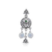 Celtic Trinity Goddess Sterling Silver Pendant TPD4729