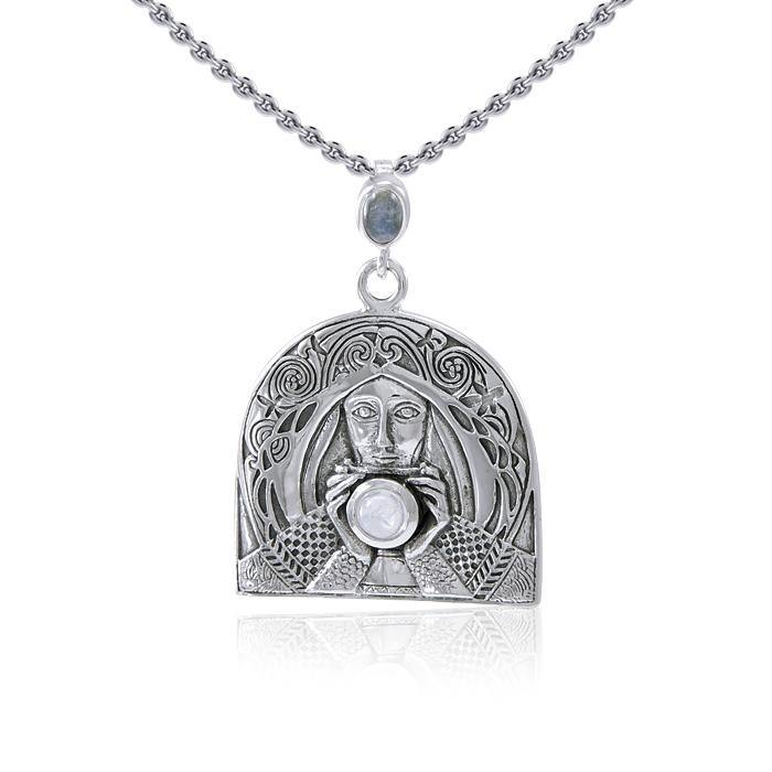 Holy Grail Knight Sterling Silver Pendant TPD4744
