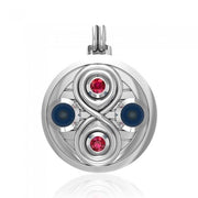 Relationship Sterling Silver Pendant with Gemstone TPD4807