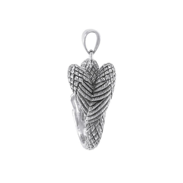 Sterling Silver Raven Pendant TPD4846