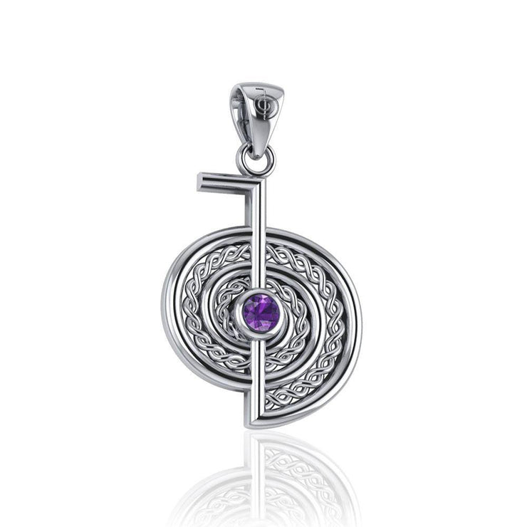 Shop Our 925 Silver Choku Rei Pendant with 7 Chakra Crystal Necklace