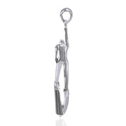 A freedive to undersea world ~ Sterling Silver Jewelry Pendant TPD5012 Pendant