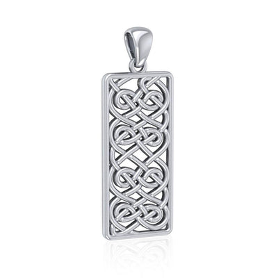 A meaningful inspiration worth the eternity ~ Sterling Silver Celtic Knotwork Pendant Jewelry TPD5073