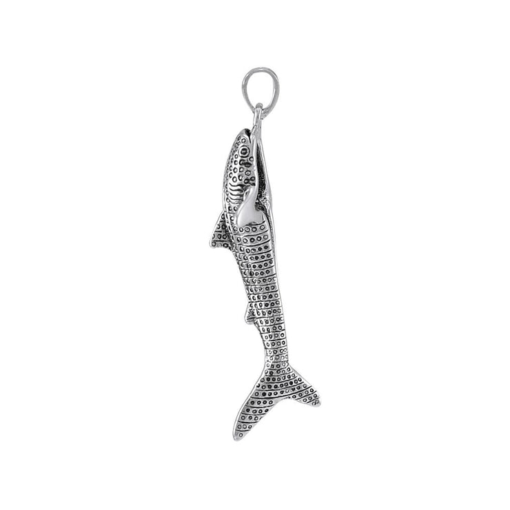 Small Whale Shark Silver Pendant TPD5197