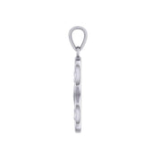 Infinity with Trinity Knot Silver Pendant TPD5210