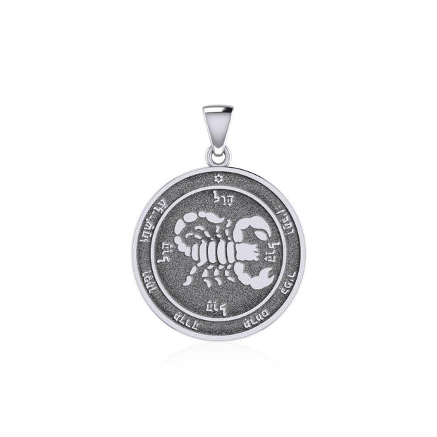 Fifth Pentacle of Mars Silver Pendant TPD5238
