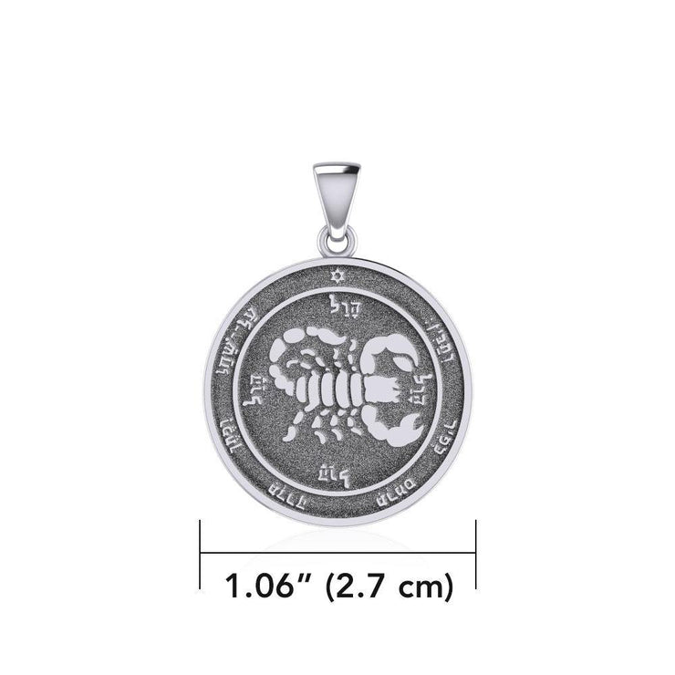 Fifth Pentacle of Mars Silver Pendant TPD5238