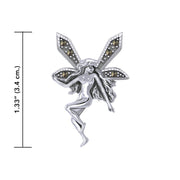 The Little Fairy Silver Pendant with Marcasite TPD5370