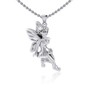Enchanted Fairy Silver Pendant TPD5397