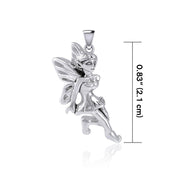 Enchanted Fairy Silver Pendant TPD5397