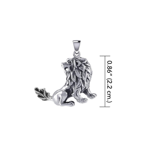 Lion Silver Pendant TPD5398