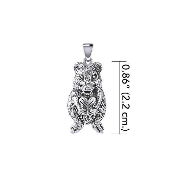 Australian Quaka Silver Pendant TPD5402