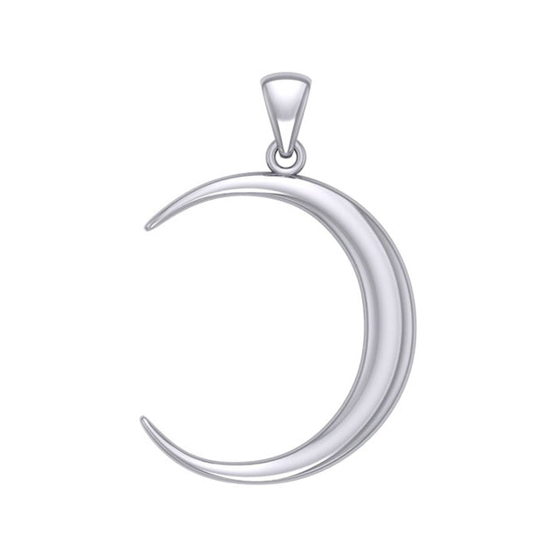A Glimpse of the Crescent Moon Silver Pendant TPD5463