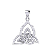 Celtic Knotwork Silver Pendant TPD5478