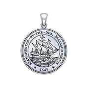 Manchester By The Sea Sterling Silver Pendant Medium Version TPD5525