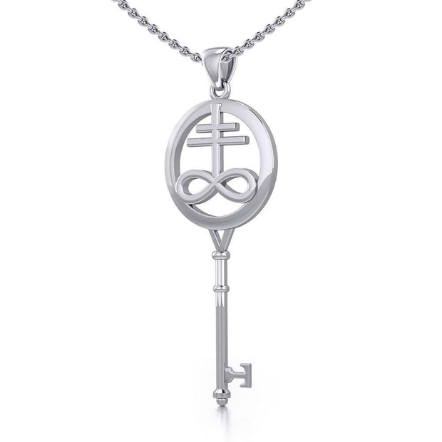 The Soul Spiritual Enchantment Key Silver Pendant TPD5681