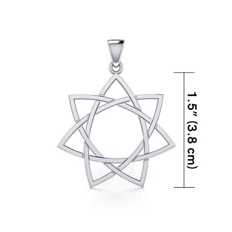 Elven Star Silver Pendant TPD5776