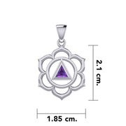 Chakra Recovery Pendant with Gemstone TPD5838