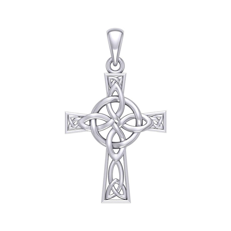 The Celtic Four Point Knot Cross Pendant TPD5877