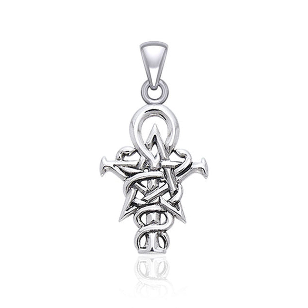 Penkhaduce Wizardry symbol Silver Pendant by Oberon Zell TPD5915
