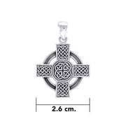 Celtic Cross Silver Pendant TPD6018
