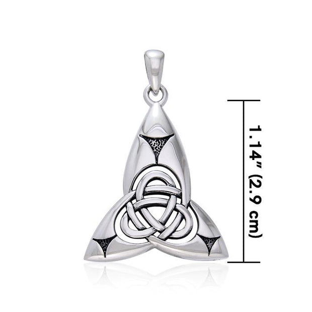 Celtic Knotwork Silver Pendant TPD636