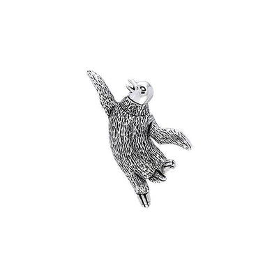 Dancing Penguin Sterling Silver Pendant TPD709 - Pendants