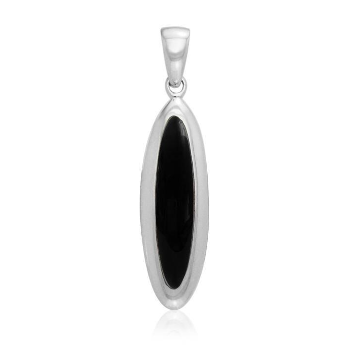 Oval Cabochon Silver Pendant TPD719