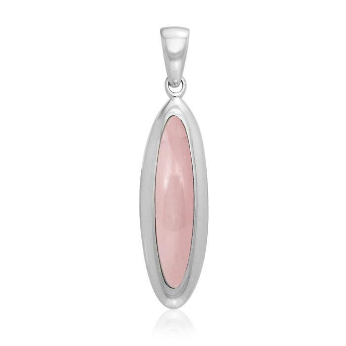 Oval Cabochon Silver Pendant TPD719