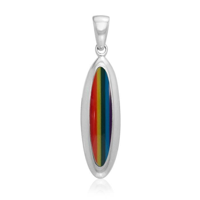 Oval Cabochon Silver Pendant TPD719