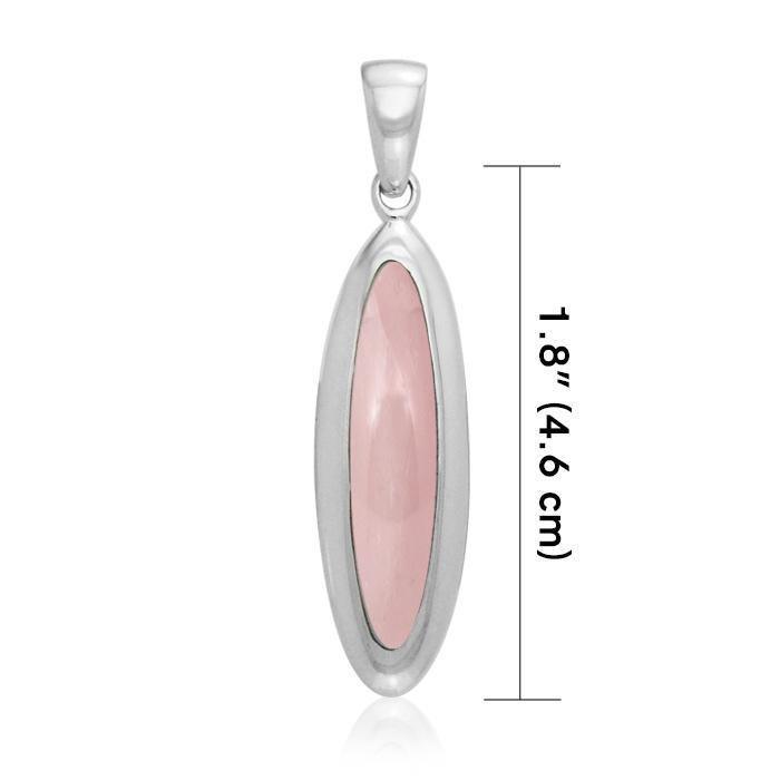 Oval Cabochon Silver Pendant TPD719