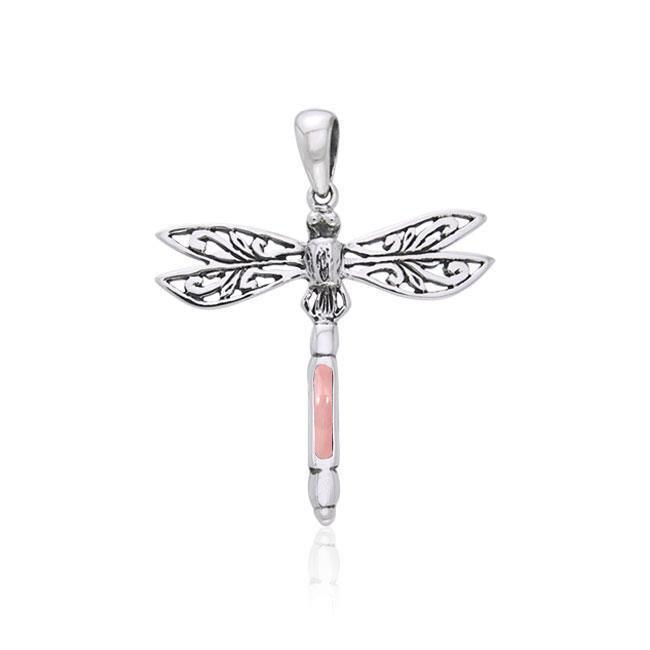 Dragonfly Sterling Silver Pendant TPD735