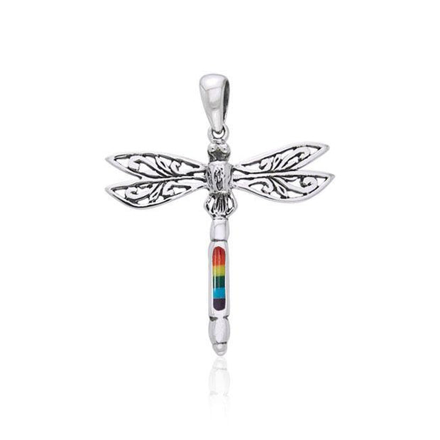 Dragonfly Sterling Silver Pendant TPD735