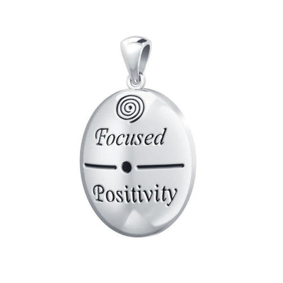 Empowering Words Focused Positivity Pendant TPD769