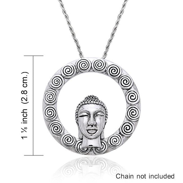 The Buddha's Face Pendant TPD793