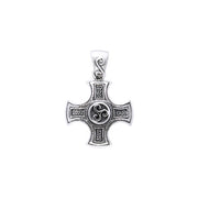 Celtic Cross of Harmony Silver Pendant TPD961 Pendant