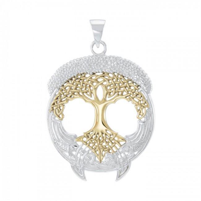 Live Beautifully with the Tree of Life ~ Sterling Silver Jewelry Pendant TPV3472