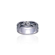 Silver Flower Ring TR015